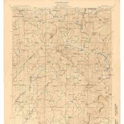 Map, Topopgraphic