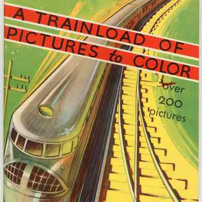 Trainload of Pictures to Color