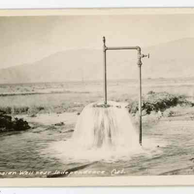 L.A.A. Artesian Well near Independence, Cal.