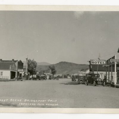 Street Scene, Bridgeport, Calif.