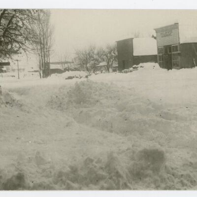 Snow at Big Pine