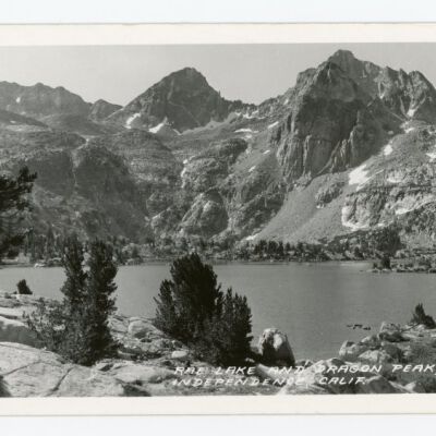 Rae Lake and Dragon Peak, Independence, Calif.