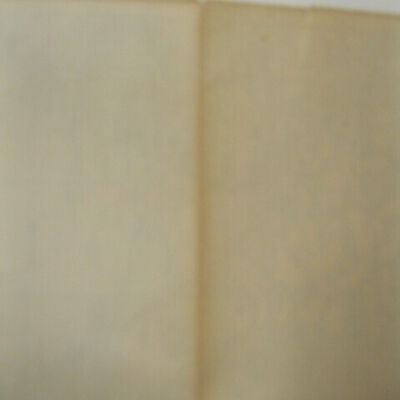 Back showing fragile section - consistent at fold lines