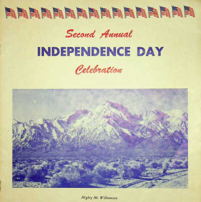 Second Annual Independence Day Celebration Souvenir and Program