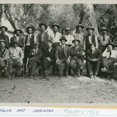 Calfornia Hot Springs Rangers 1924