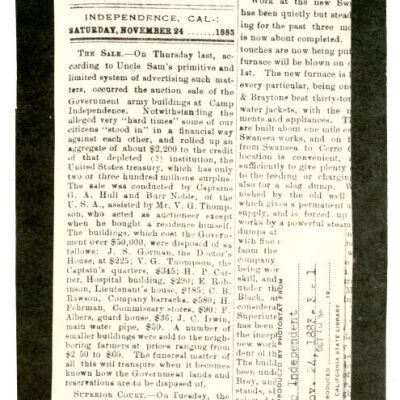 Newspaper article