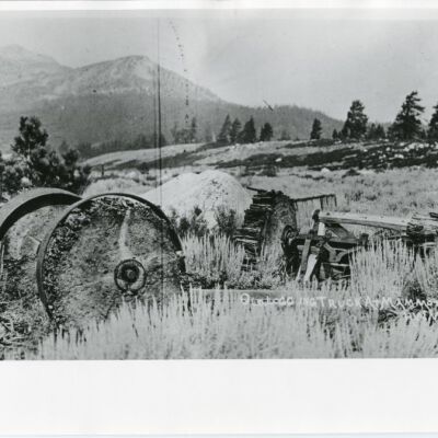 Old Logging Truck at Mammoth