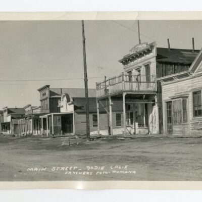 Main Street Bodie Calif.