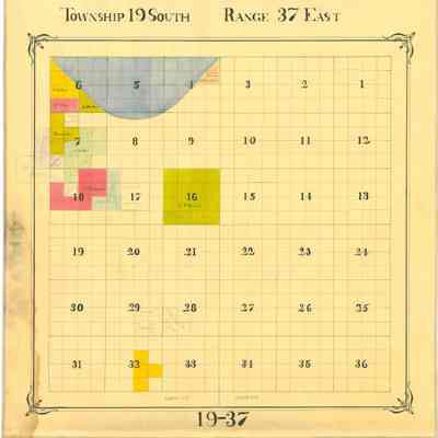 Map, plat