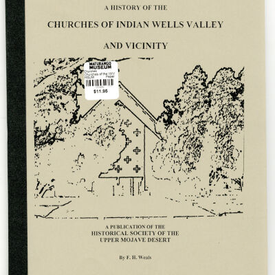 History of the Churches of Indian Wells Valley and Vicinity