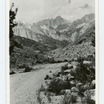 Mt. Whitney from Lone Pine, Calif. Highest Peak in the U.S.A.