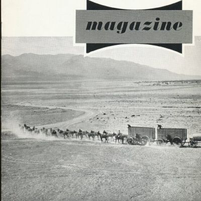 20 Mule Team Magazine April 1956 Number Three - front page: Origformat: Book; Resolution: 600 dpi