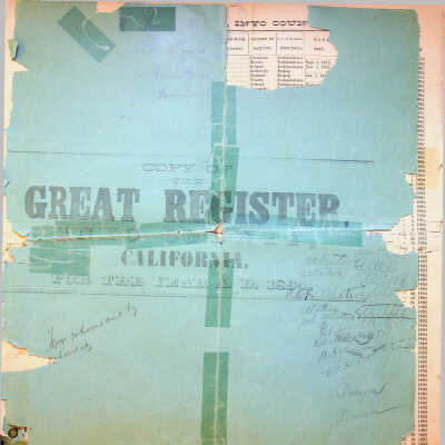 Copy of the Great Register, Inyo County, California, 1894