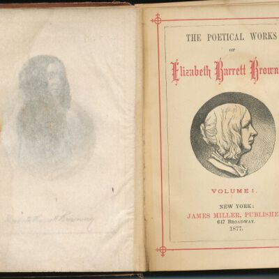 The Poetical Works of Elizabeth Barrett Browning Vol 1: Origsize: 4.25" x 5.5"; Origformat: Book; Resolution: 600 dpi