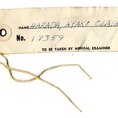 Tag, Identification