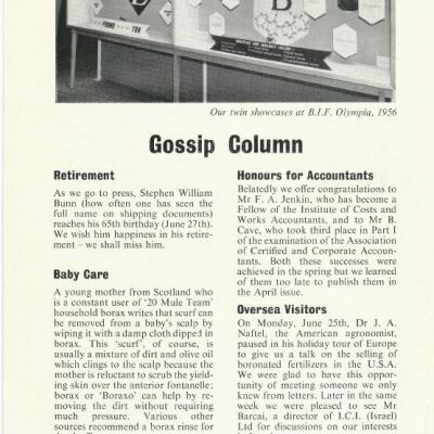 20 Mule Team Magazine July 1956 Number Four - back page: Origformat: Book; Resolution: 600 dpi