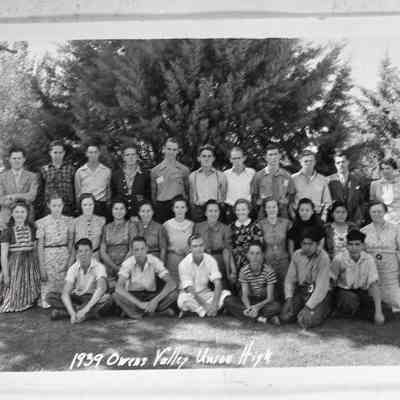 1939 Owens Valley Union High