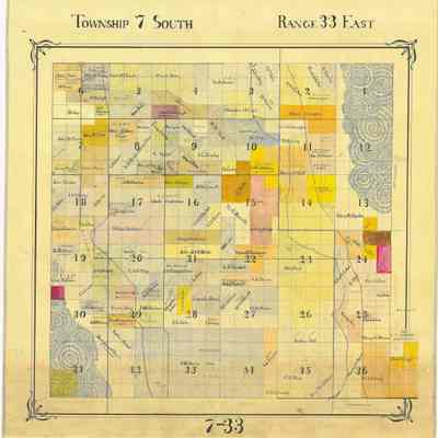 Map, plat