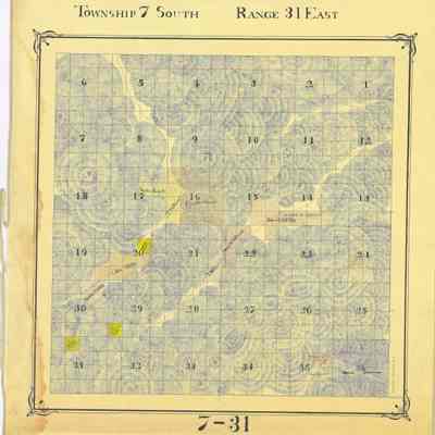 Map, plat