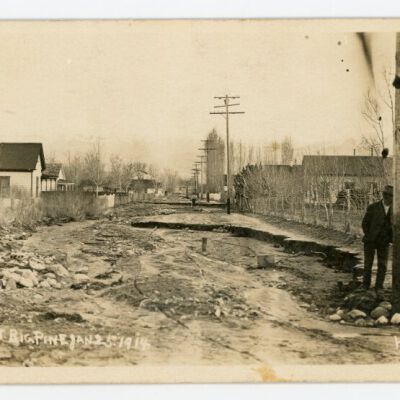 Dewey St., Big Pine, Jan. 25, 1914