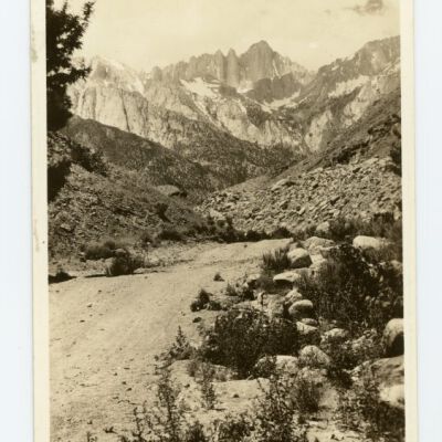 Mt. Whitney from Lone Pine, Calif. Highest Peak in the U.S.A.