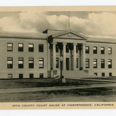 Inyo County Court House at Independence, California