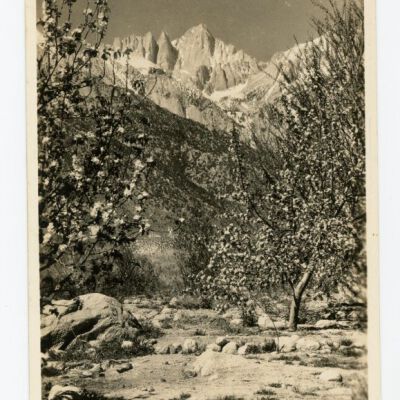 Mt. Whitney, Highest Peak in U.S., Cozy Glenn, Lone Pine, Calif.