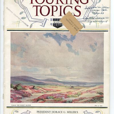 Touring Topics, Vol. XXI, No. 3, March 1929