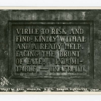 Print, Postcard
