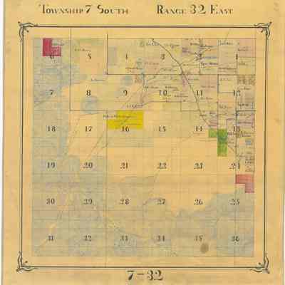 Map, plat