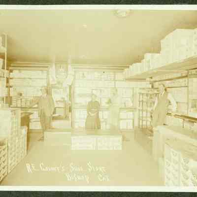 R. E. Gosney's Shoe Store, Bishop, Cal.