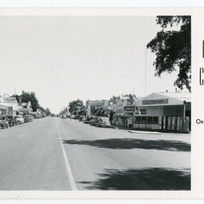 Lone Pine, California, on U.S. Highways 6 and 395