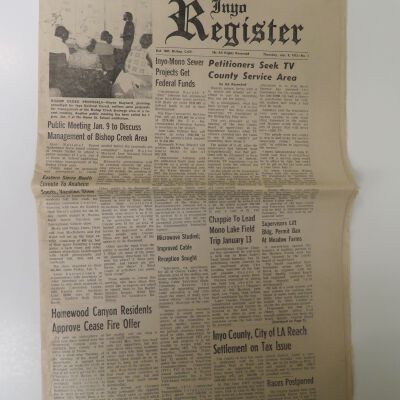 Inyo Register, No. 1, January 4, 1973