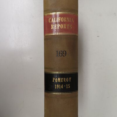 Reports of Cases Determined in the Supreme Court of the State of California, Vol. 169