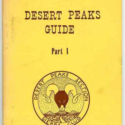 Desert Peaks Guide, Part I