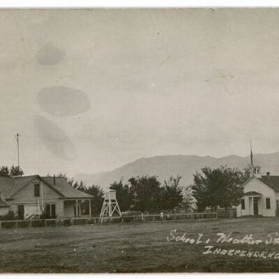 School, Weather Station, Independence