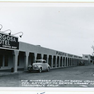 The Amargosa Hotel at Death Valley Jct., Gateway to Death Valley Nat'l Monument, Calif.