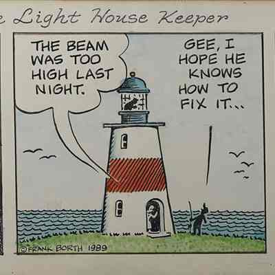 Frank Borth, Cap'n Ayup, The Light House Keeper, 1989