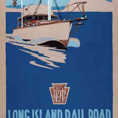 Long Island Railroad - Montauk by Edward P. Chrystie, c. 1935