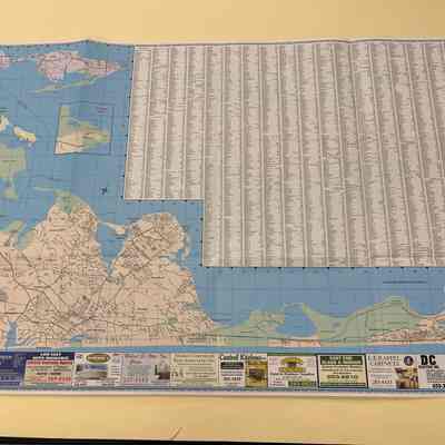 Peconic Telbook East End Map, 2005