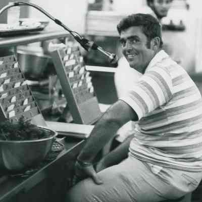 Emmett Gosman, by Maria-Louise Sidoroff PhD | An Inside View of Gosman's Kitchen, Labor Day c. 1975, Montauk Library Archives