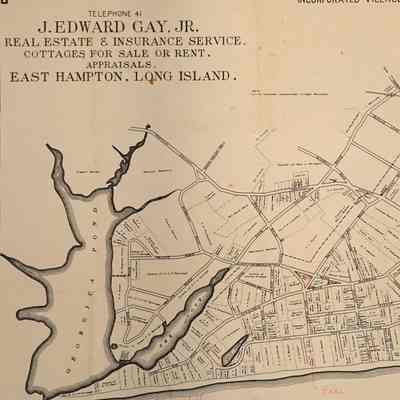 J. Edward Gay Jr. Real Estate & Insurance Service, Cottages for Sale or Rent, East Hampton, Long Island, 1939