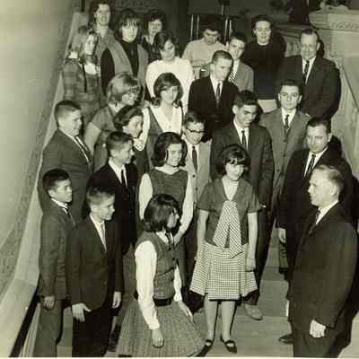 Montauk School 8th Grade Trip to Albany, 1965