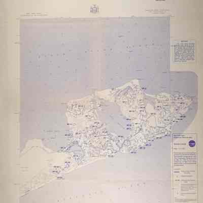 New York State Freshwater Wetlands Map, 1993, New York State Department of Transportation