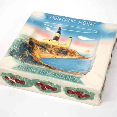 Montauk Point Souvenir Ashtray
