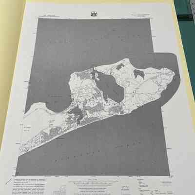 Montauk Point Quadrangle, 1991 Digital Edition, New York State Department of Transportation