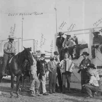Owners and Staff at Deep Hollow Ranch, 1940 | Montauk Library Archives