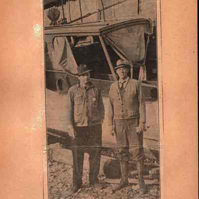 Excerpt from 1938 Hurricane Scrapbook - Anne Duryea Kirk | Montauk Library Archives