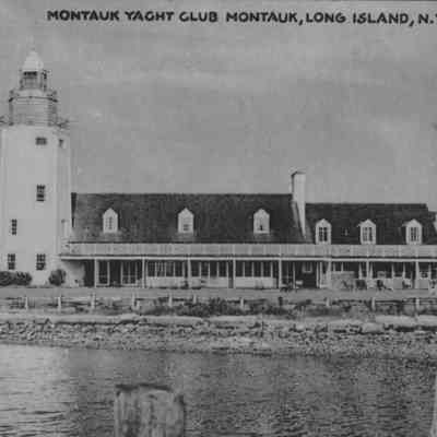 Montauk Yacht Club postcard | Fred Houseknecht digital collection
