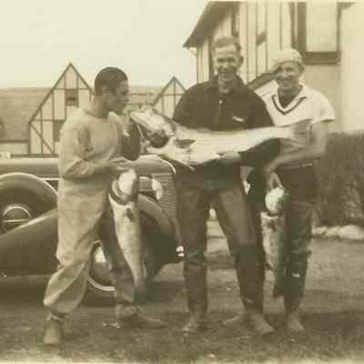Fishermen with catch, c. 1930s | John Ludwig Photograph Collection